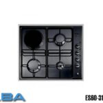 ELBA 60cm Hob 3 Gas + 1 Electric Plate (Black)